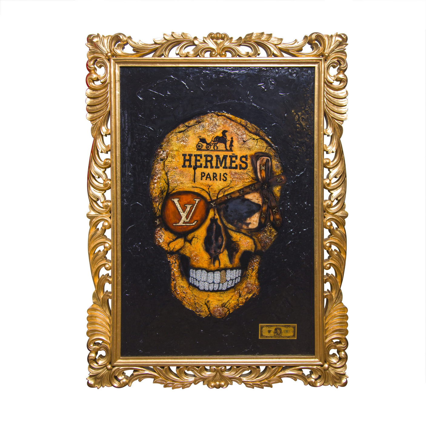 Hermes Skull Canvas by Cristian Constantin, Cocolea, , ,