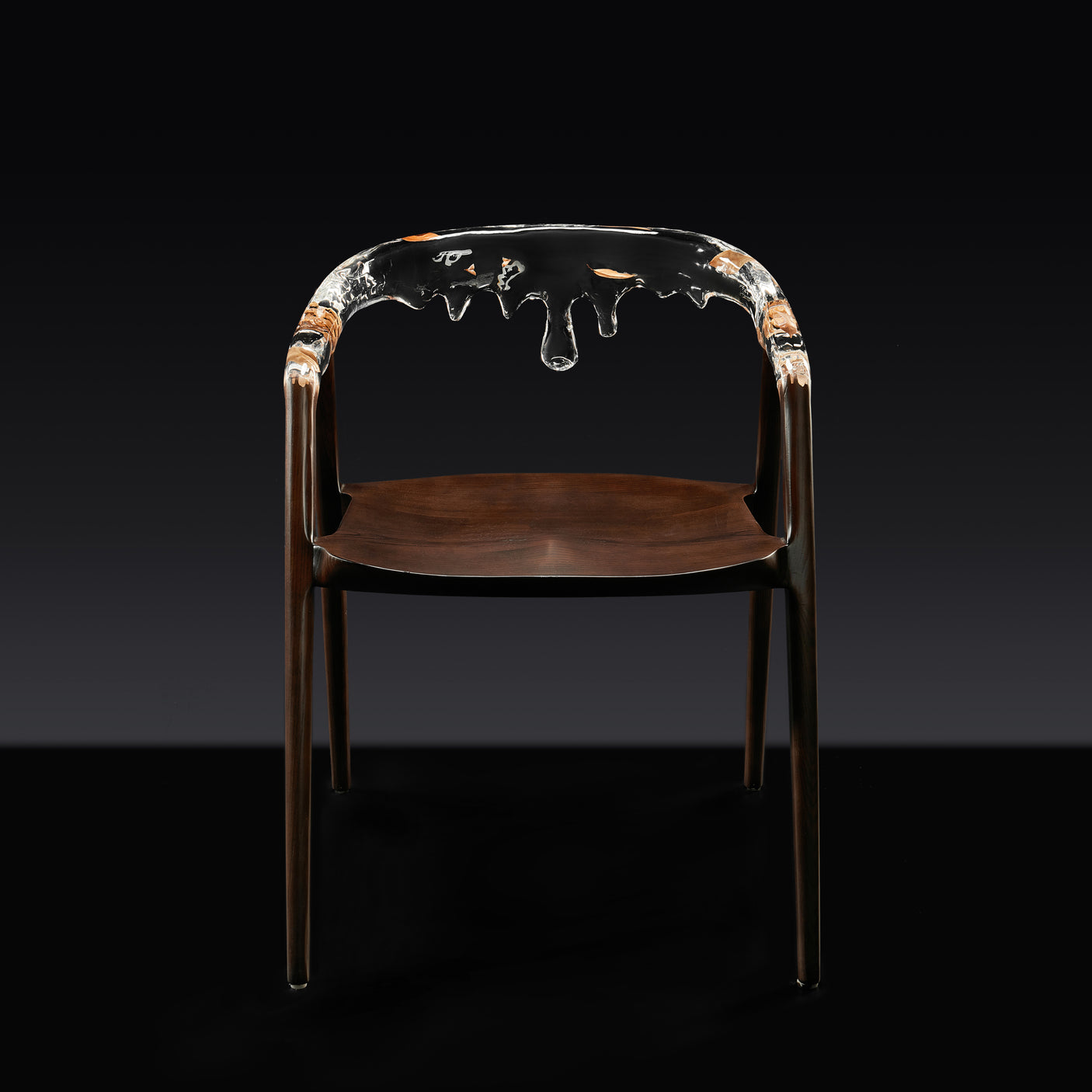 Dripping Chair (With Solid Wood), Cocolea, , ,