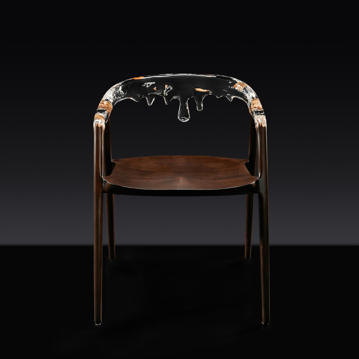 Dripping Chair (With Solid Wood), Cocolea, , ,