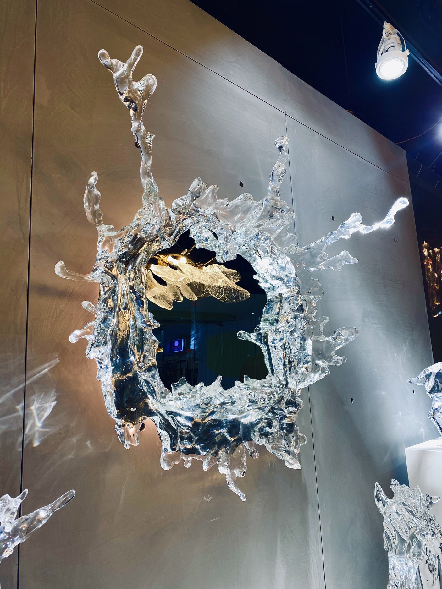 Celestial Water Mirror (SILVER WITH LED), Cocolea, , ,