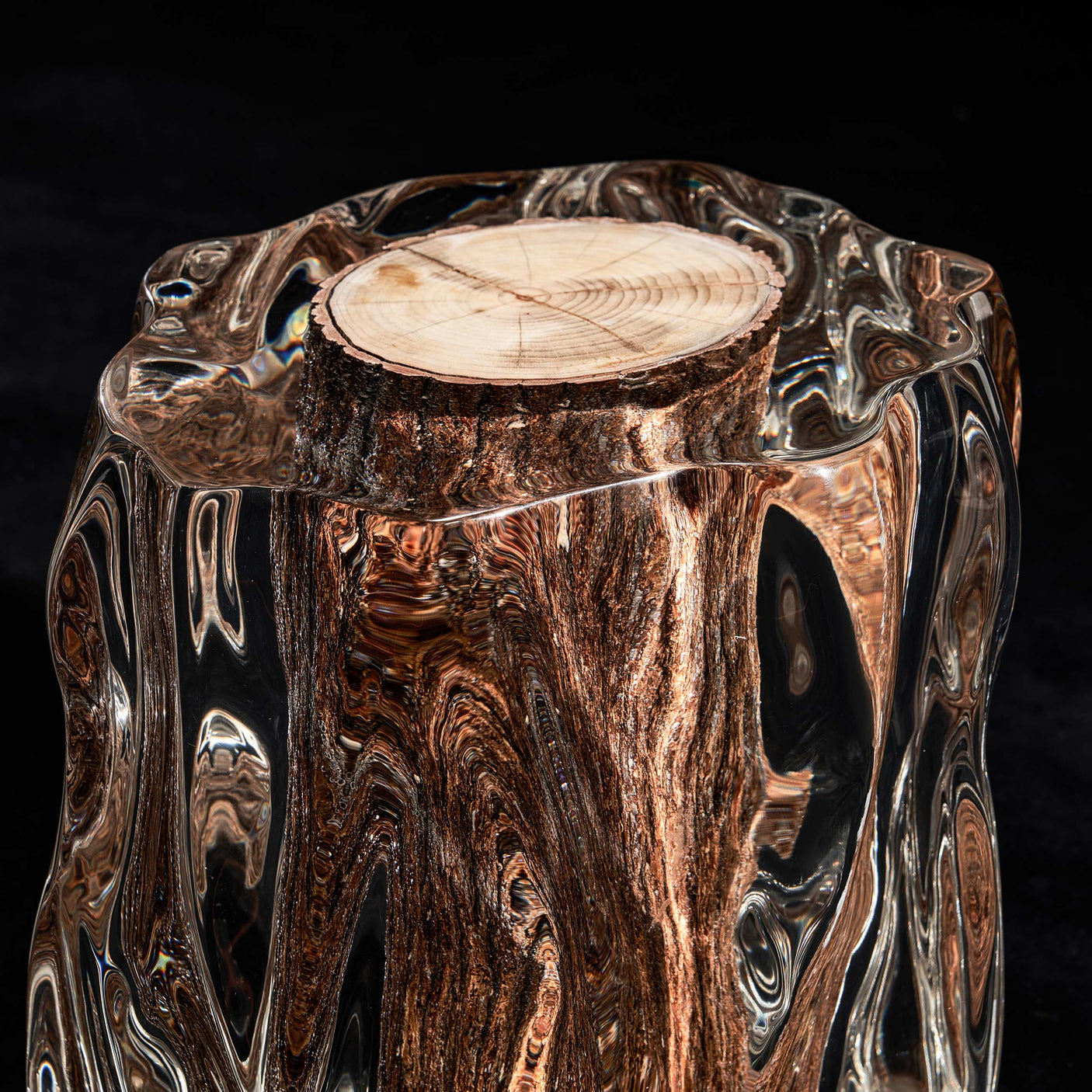 Wooden Round Stool, Cocolea, , ,