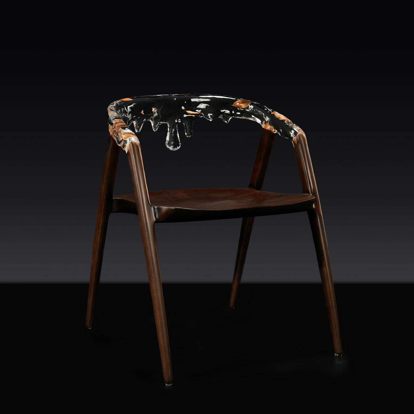 Dripping Chair (With Solid Wood), Cocolea, , ,