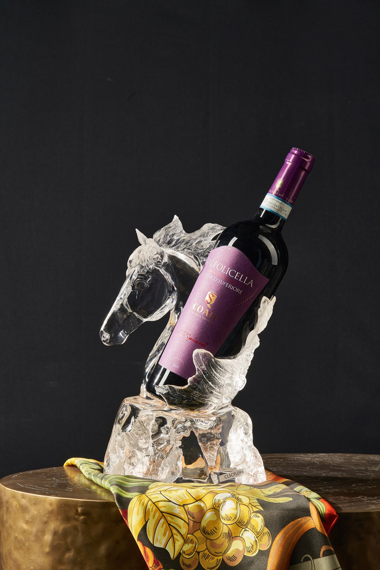 Horse Wine Rack – Glacier Crystal Luxury Wine Holder, Cocolea, , ,