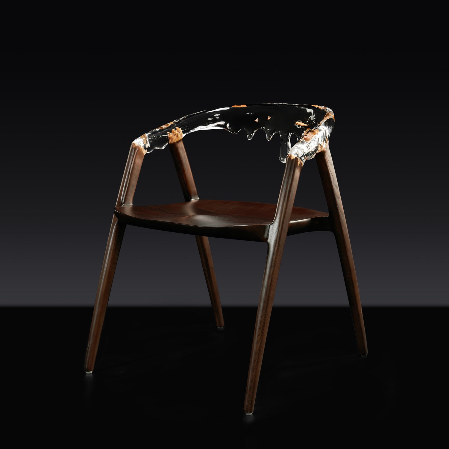 Dripping Chair (With Solid Wood), Cocolea, , ,