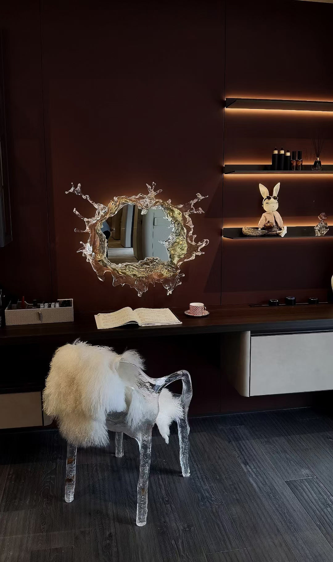 Stone Texture Chair(Transparent), Cocolea, , ,