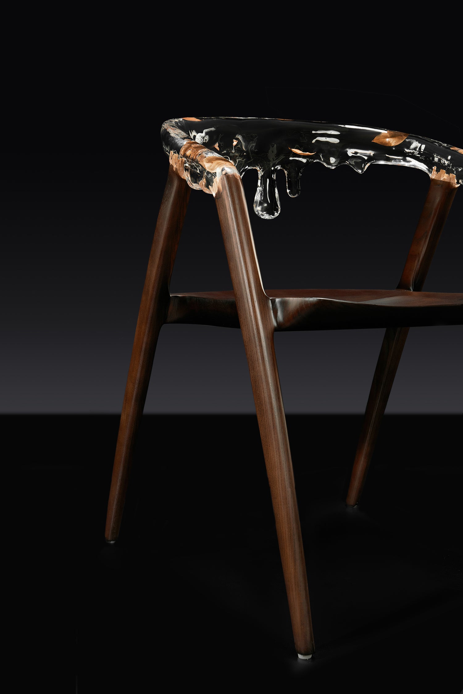 Dripping Chair (With Solid Wood), Cocolea, , ,