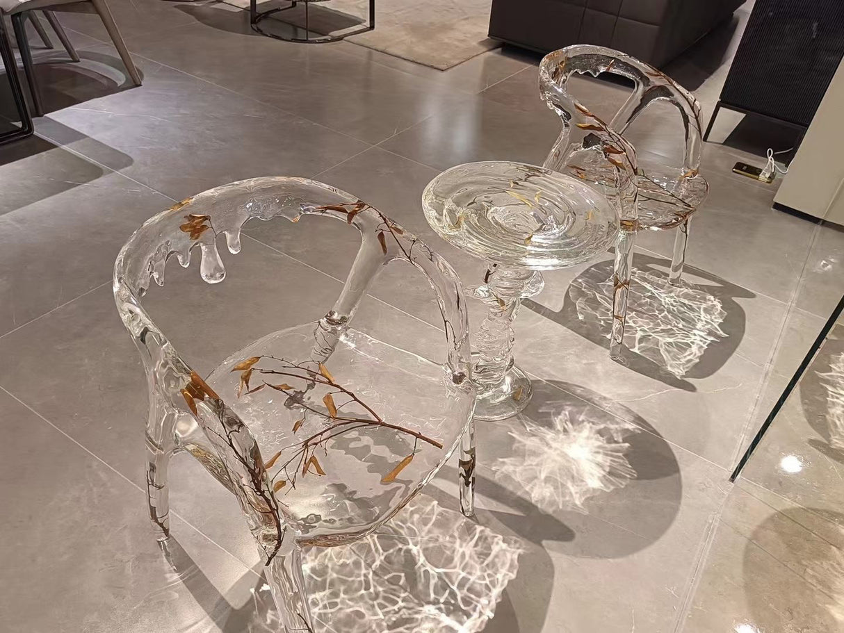 Ripple Artistic Side Table, Cocolea, , ,