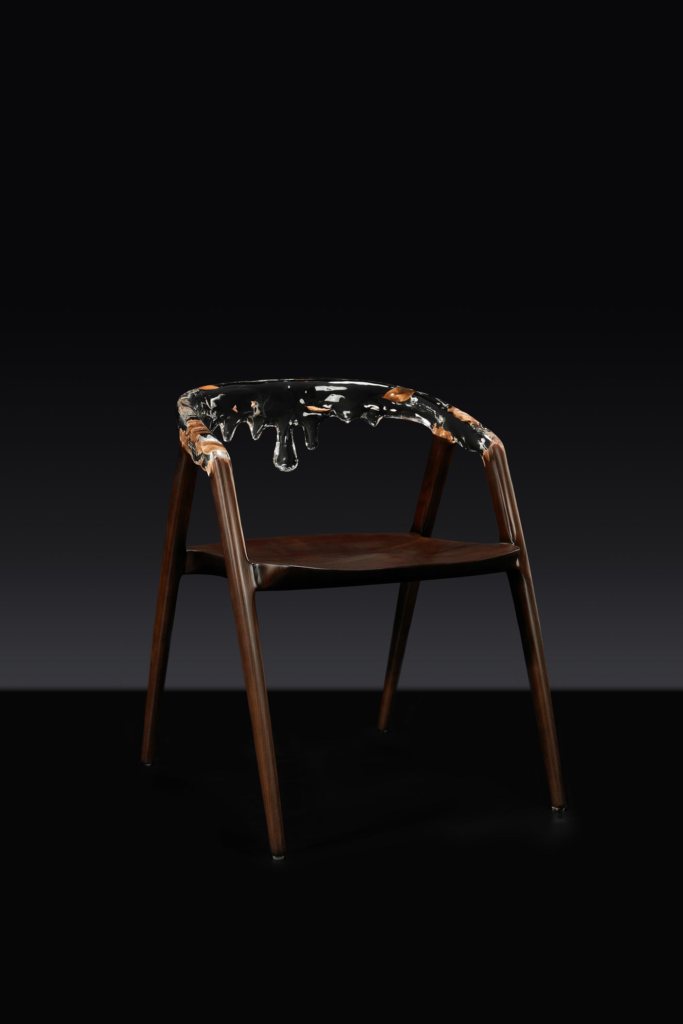 Dripping Chair (With Solid Wood), Cocolea, , ,