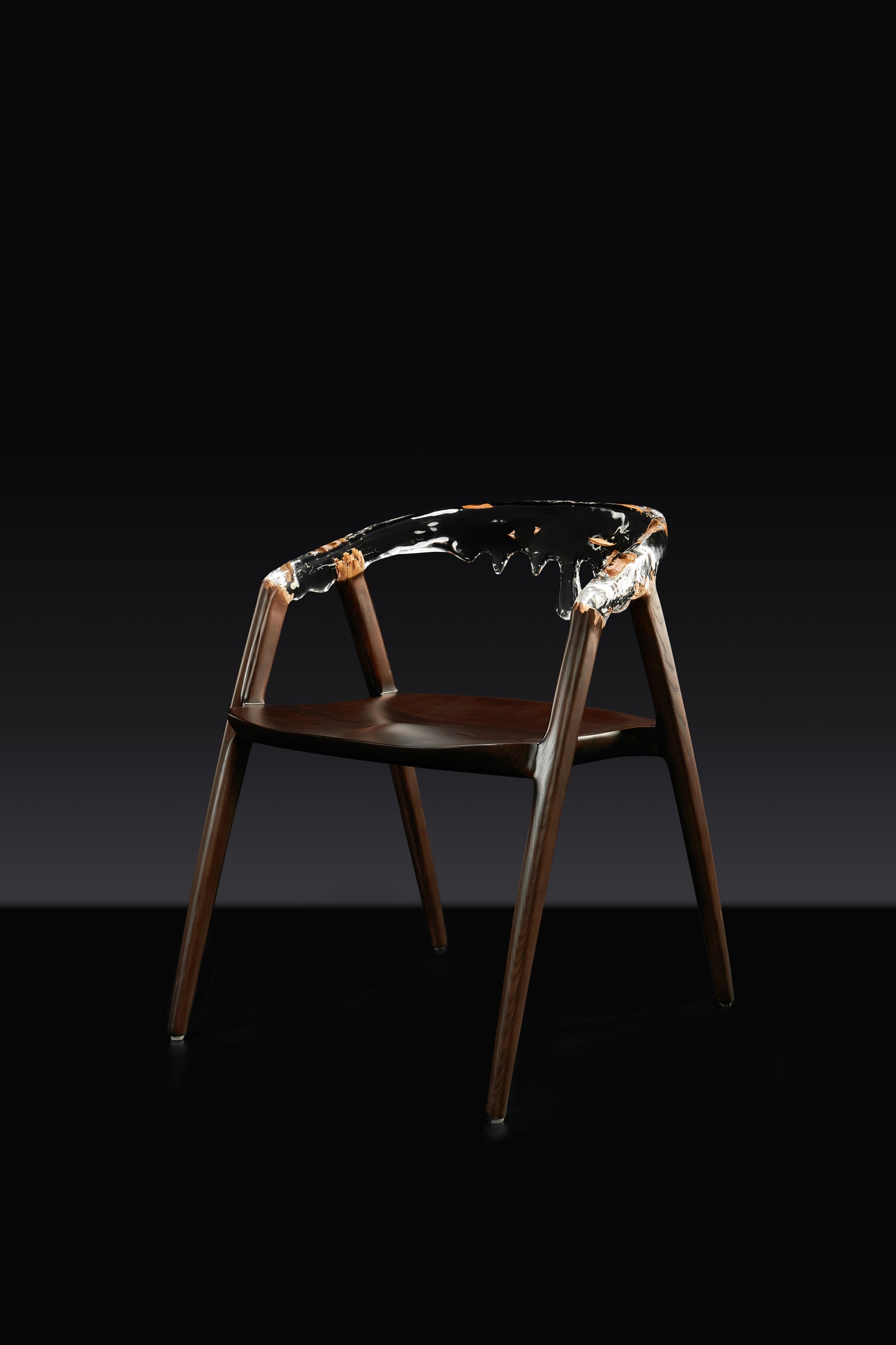 Dripping Chair (With Solid Wood), Cocolea, , ,