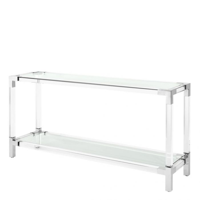 Harlow Lucite Acrylic Console Side Board Table - CUSTOMISE, Cocolea, , ,