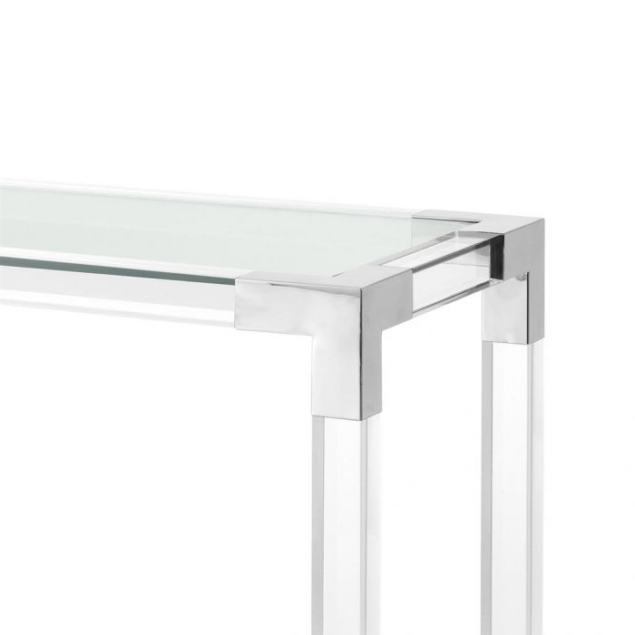 Harlow Lucite Acrylic Console Side Board Table - CUSTOMISE, Cocolea, , ,