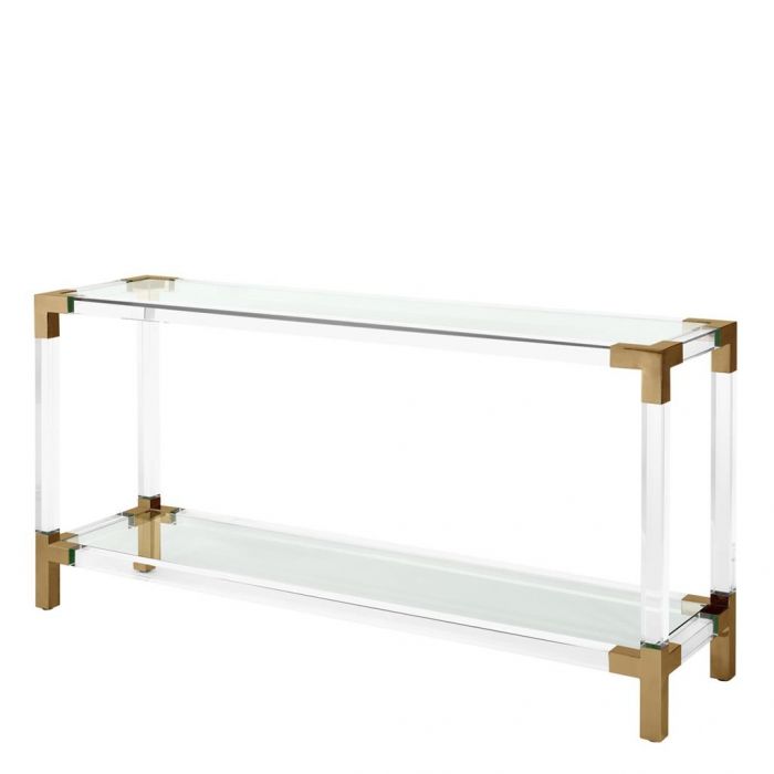 Harlow Lucite Acrylic Console Side Board Table - CUSTOMISE, Cocolea, , ,