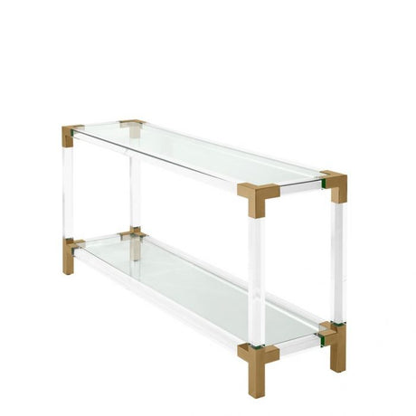 Harlow Lucite Acrylic Console Side Board Table - CUSTOMISE, Cocolea, , ,