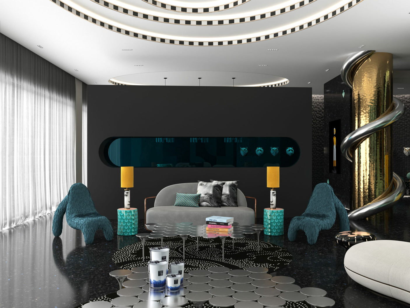 Gorilla Chair Black Chair, Cocolea, , ,