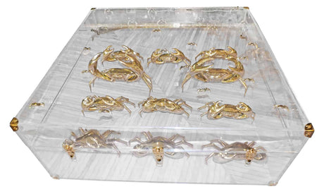 Pirato Grande Lucite Acrylic Storage Trunk Table - CUSTOMISE, Cocolea, , ,