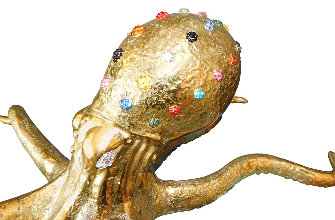 Sfixo Octopus Sculpture - Crystal embellished, Cocolea, , ,