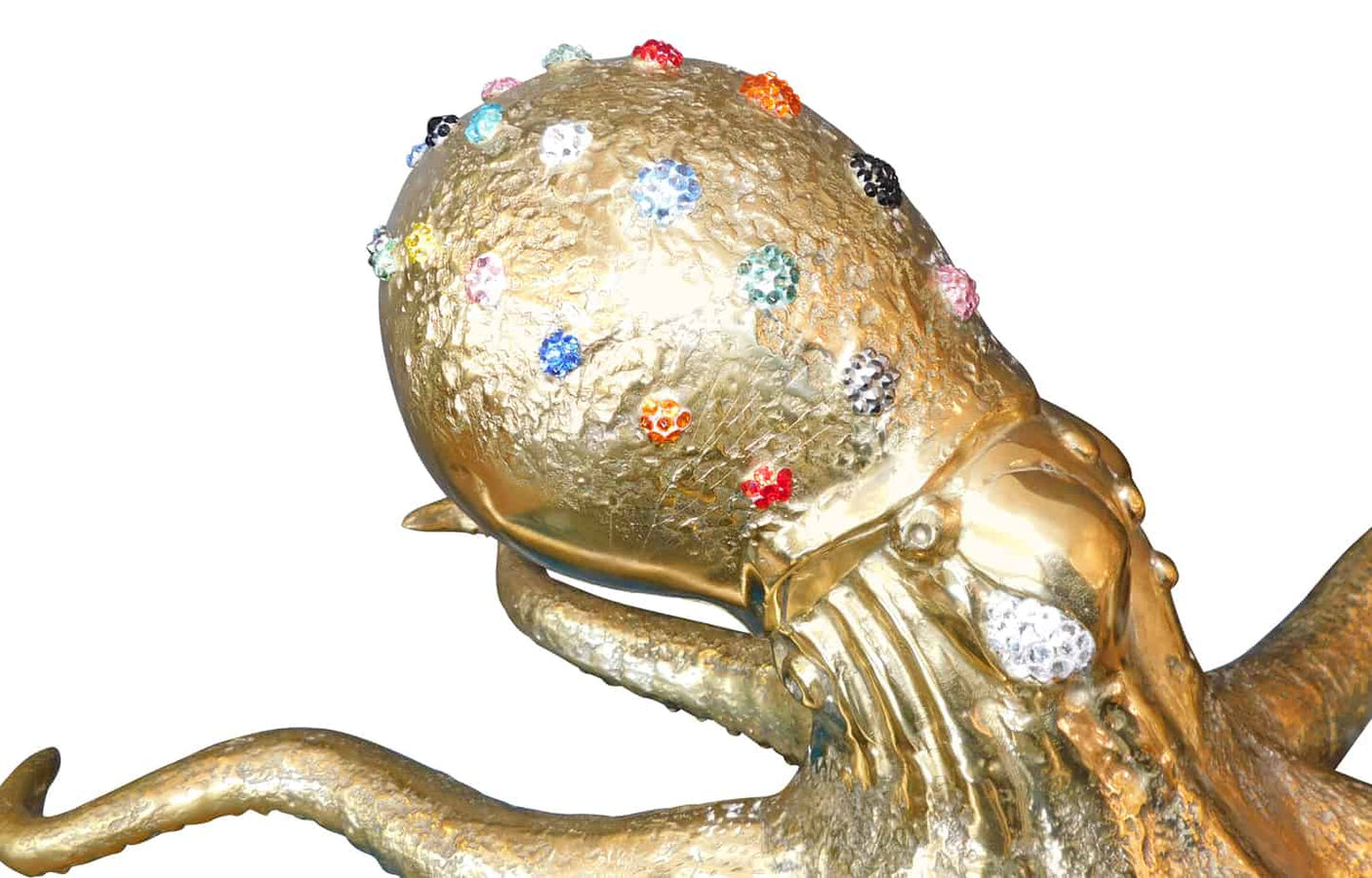 Sfixo Octopus Sculpture - Crystal embellished, Cocolea, , ,