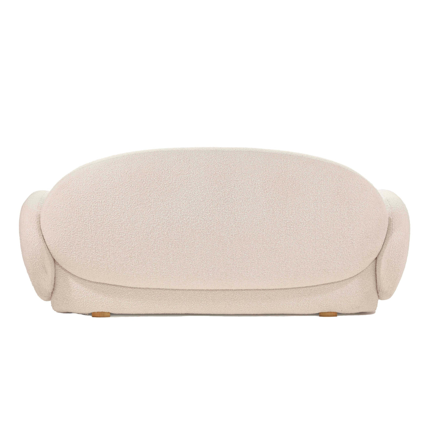 Dolce Sofa - Plush Ivory Boucle Fabric, Cocolea, , ,