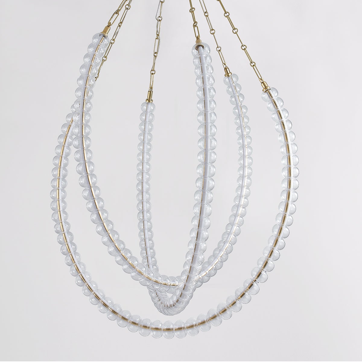 Celeste Chandelier in Vintage Brass – view 5