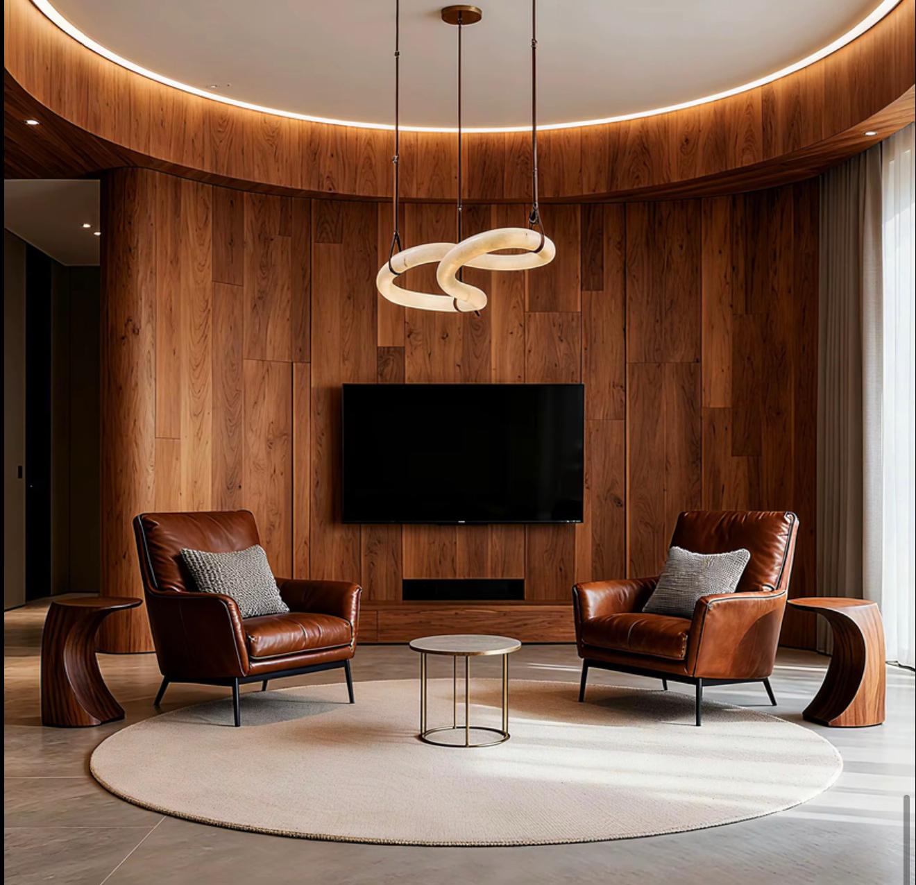 Spanish Marble Alabaster | Contemporary Figure-8 Pendant Light, Cocolea, , ,