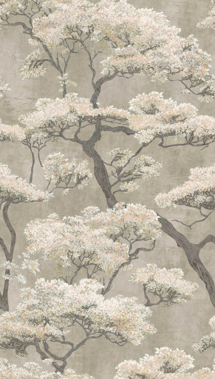 Chinoiserie Tree Wallpaper Panel, Cocolea Natty & Polly, , ,