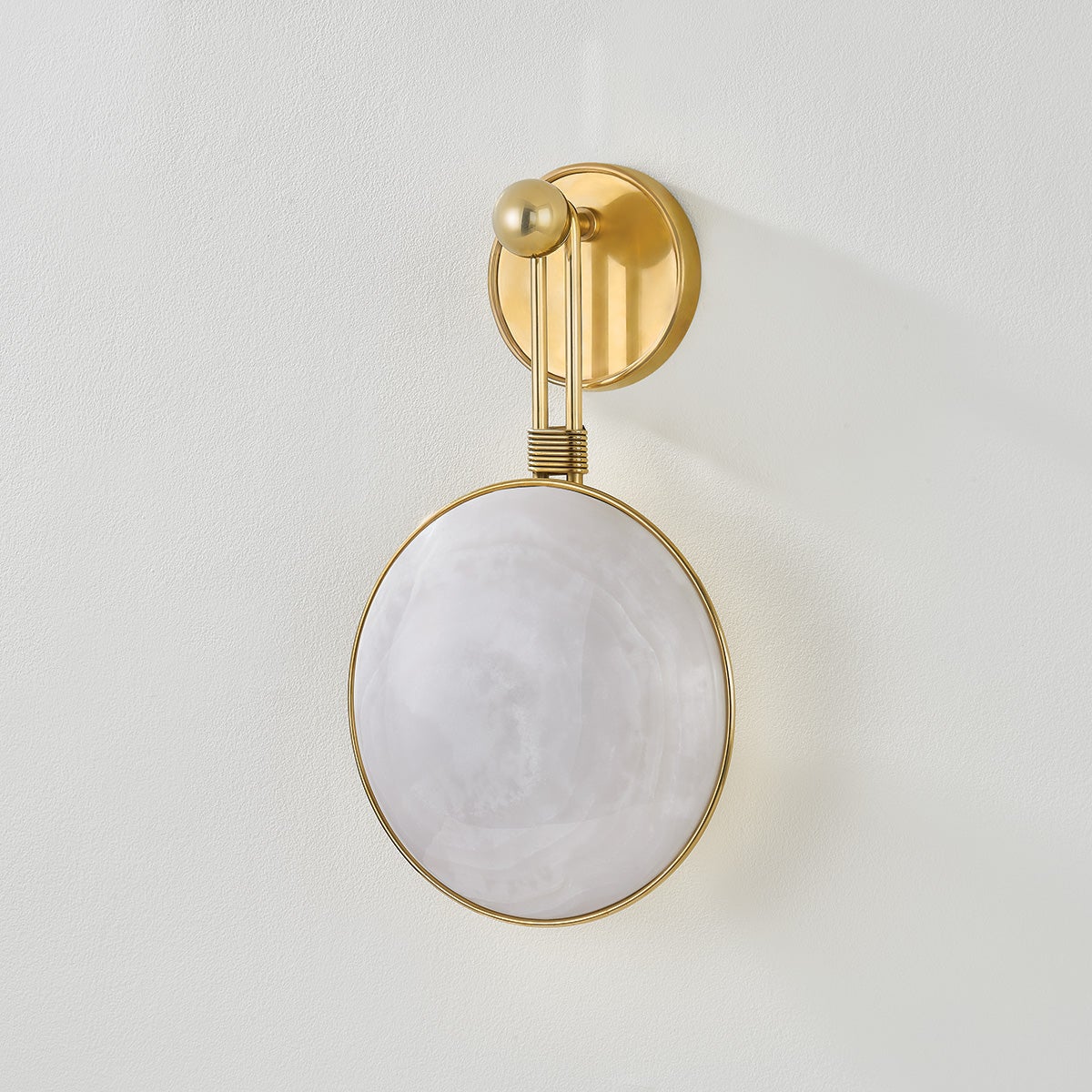 Ares Wall Sconce in Vintage Brass – view 6