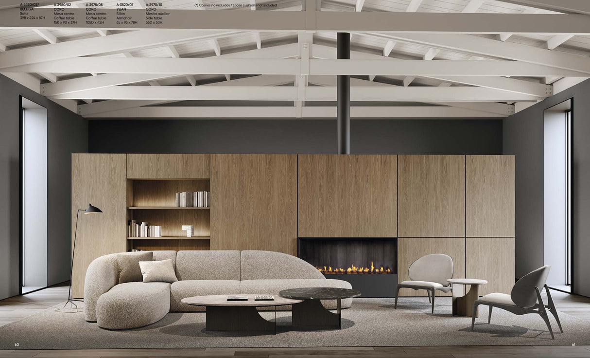 Beluga Belt Curved Modular Sofa, Cocolea, , ,