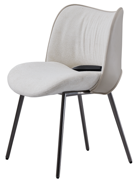 Byron Ivory Boucle Dining Chair, Cocolea, , ,