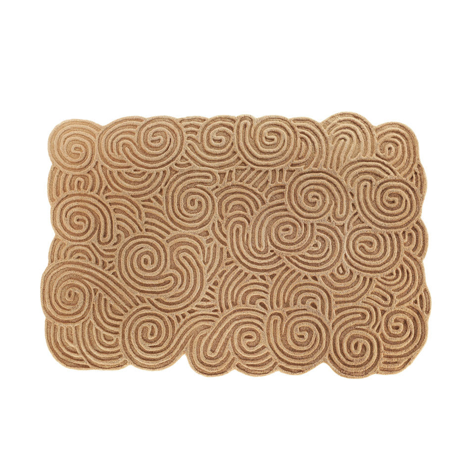 Sand Rectangular Rug, Cocolea, , ,