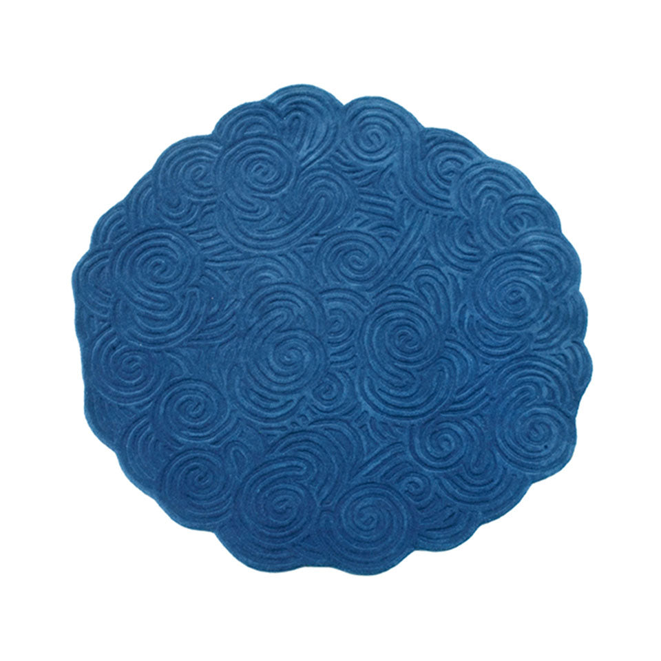 River Round Rug, Cocolea, , ,