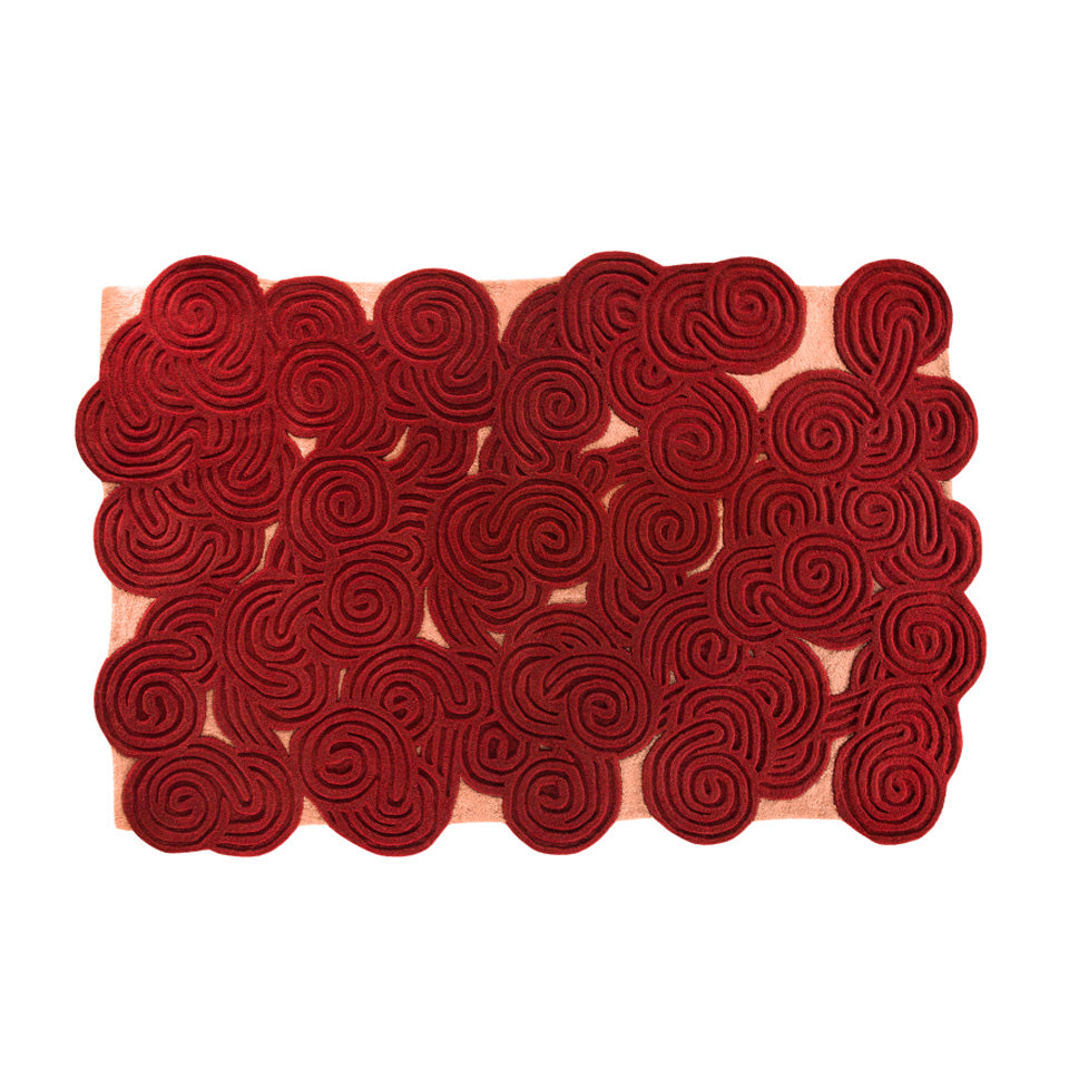 Berry Bloom Rectangular Rug, Cocolea, , ,