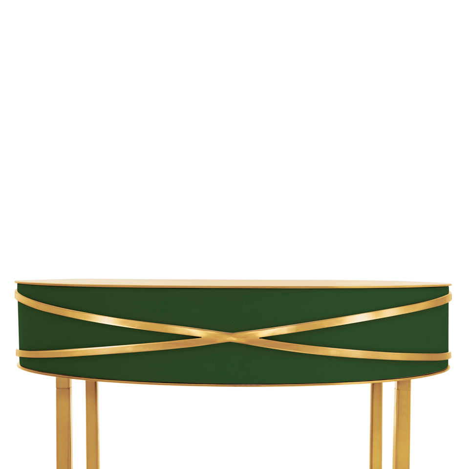 Stella Console Verde Small Oro, Cocolea, , ,
