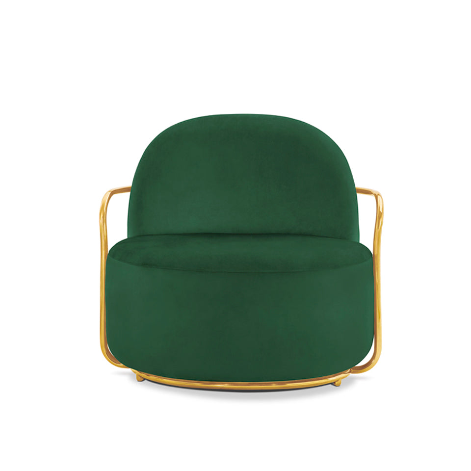 Orion Lounge Chair Verde Rose, Cocolea, , ,