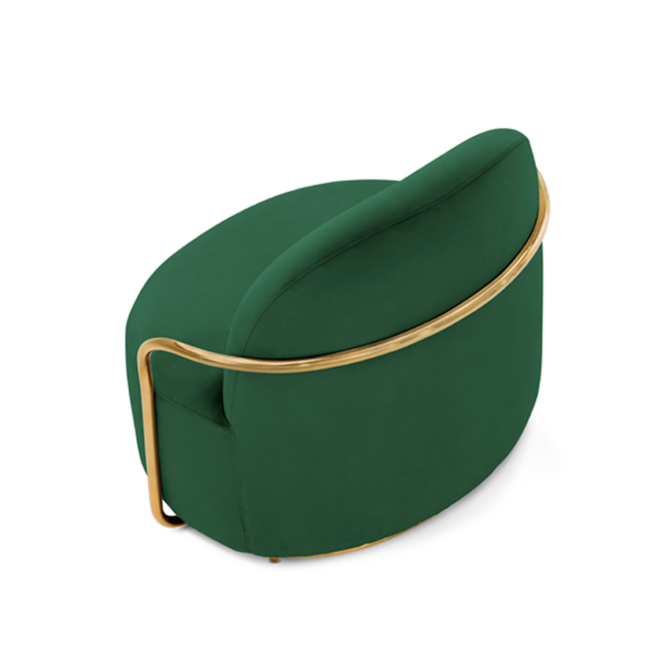 Orion Lounge Chair Verde Oro, Cocolea, , ,