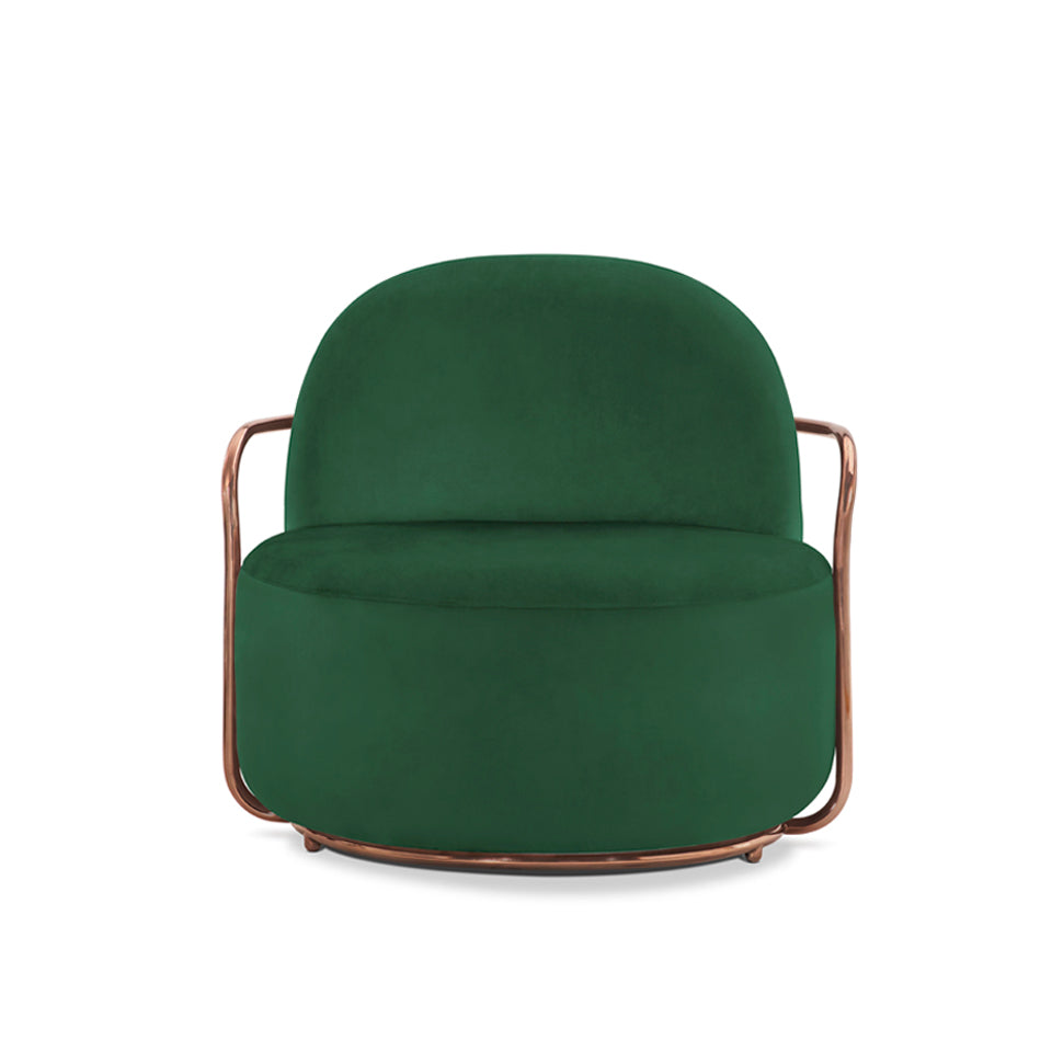 Orion Lounge Chair Verde Rose, Cocolea, , ,