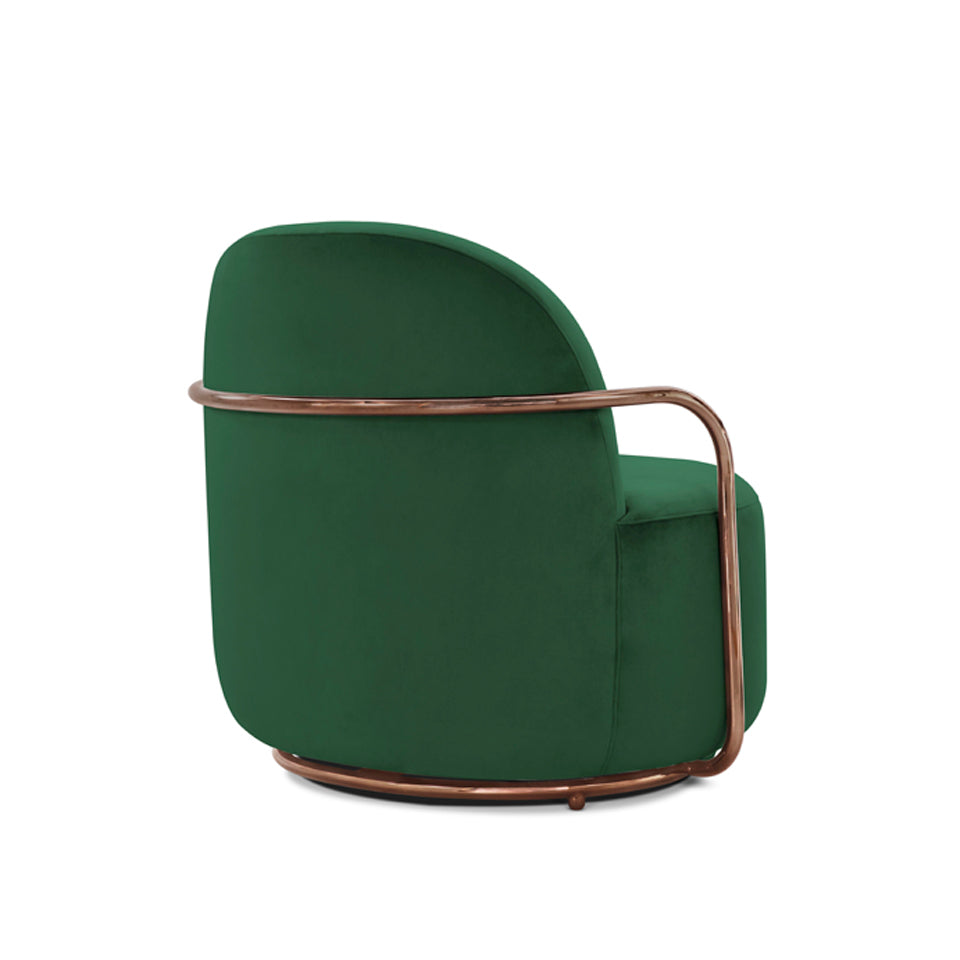 Orion Lounge Chair Verde Oro, Cocolea, , ,