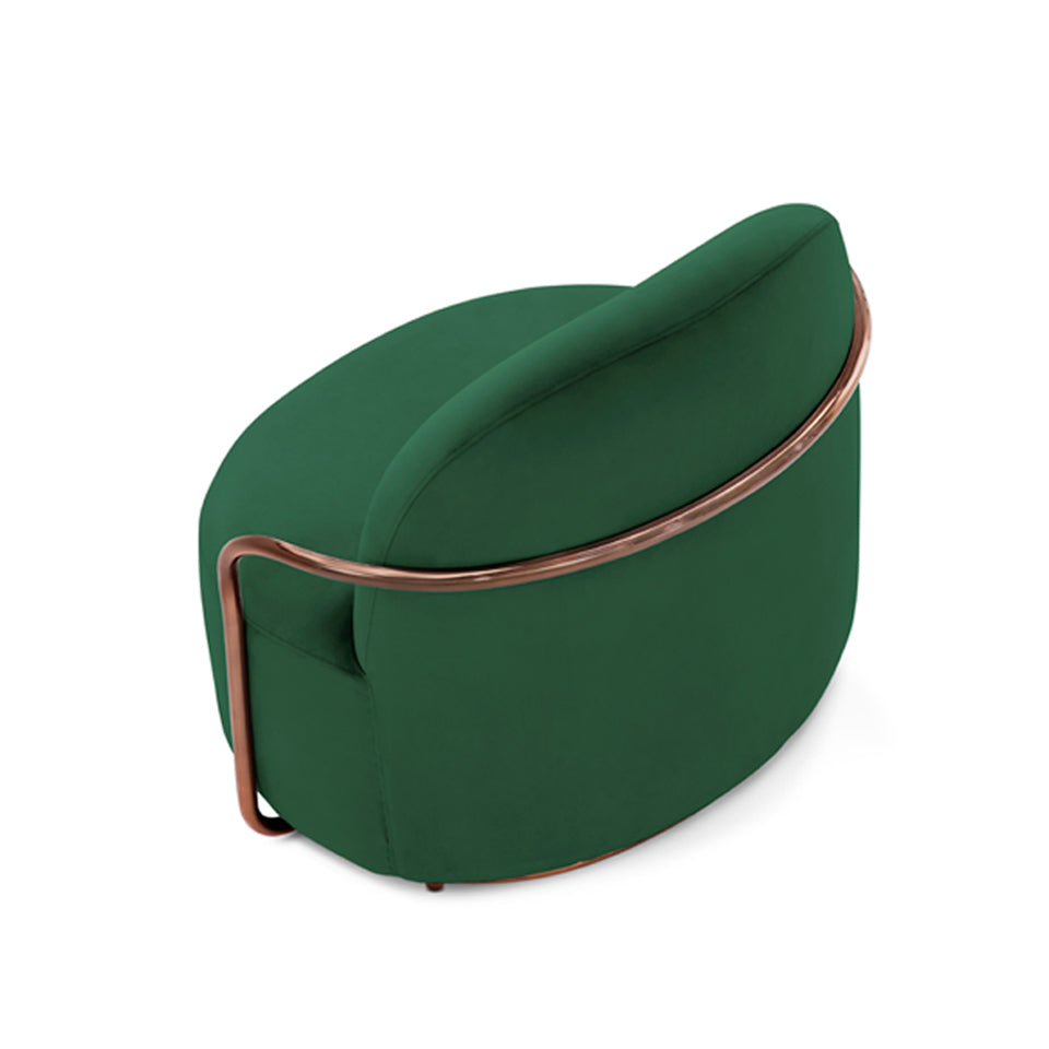 Orion Lounge Chair Verde Oro, Cocolea, , ,