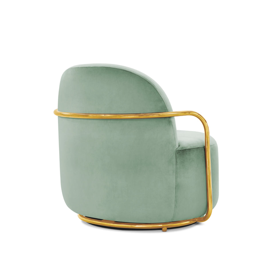 Orion Lounge Chair Jade Oro, Cocolea, , ,