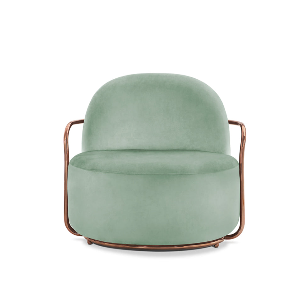 Orion Lounge Chair Jade Oro, Cocolea, , ,