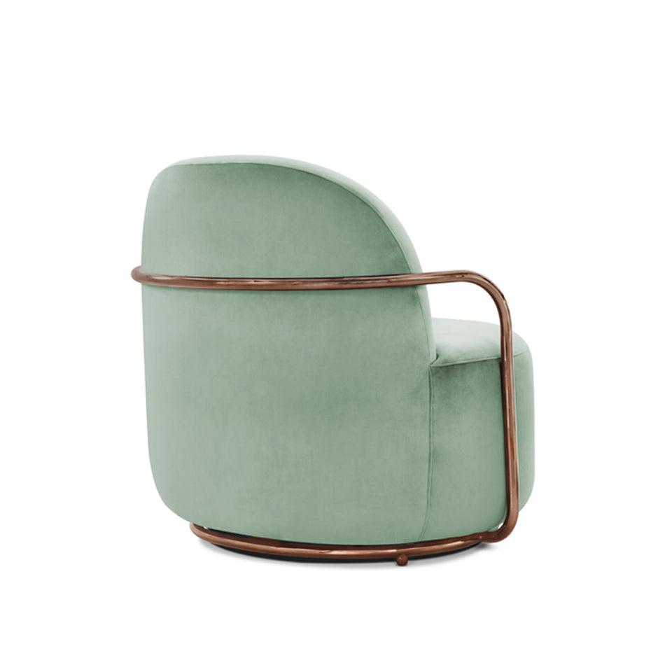Orion Lounge Chair Jade Oro, Cocolea, , ,