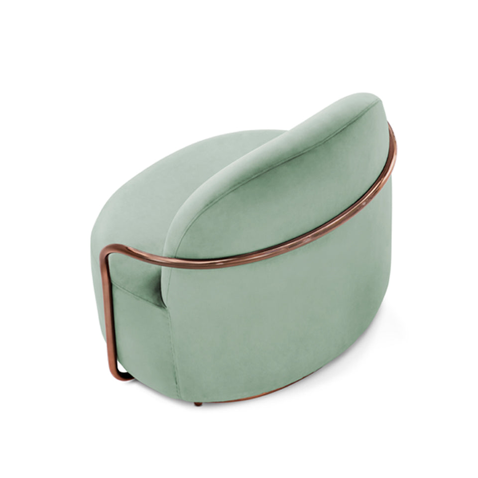 Orion Lounge Chair Jade Oro, Cocolea, , ,