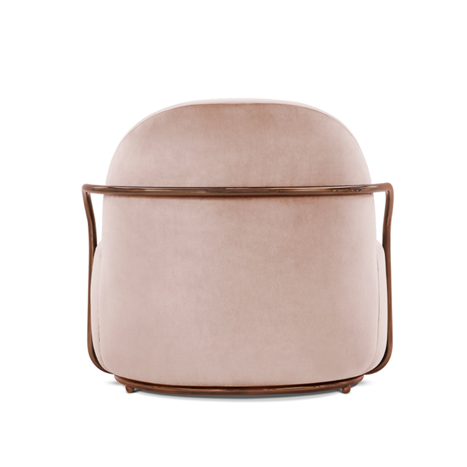 Orion Lounge Chair Blush Oro, Cocolea, , ,