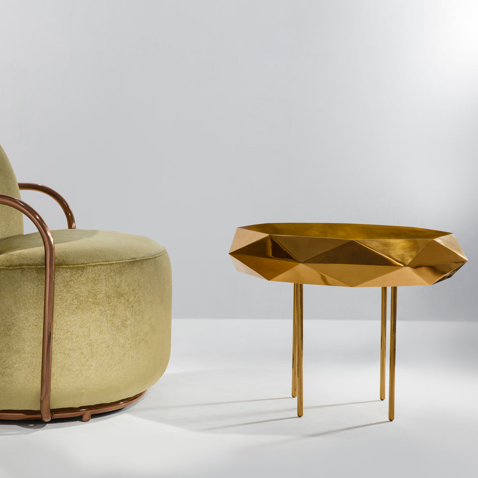 Stella Coffee Table Medium Oro, Cocolea, , ,