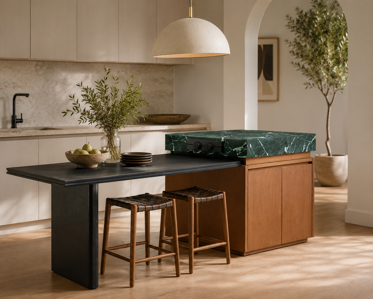 Soho Marble Island Bench For Kitchen, Cocolea, , ,