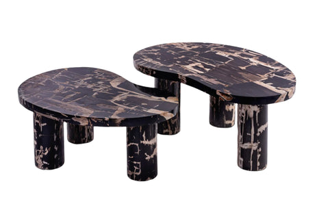 Obsidian Nesting Coffee Table Set — Luxe Neutral Collection, Cocolea, , ,