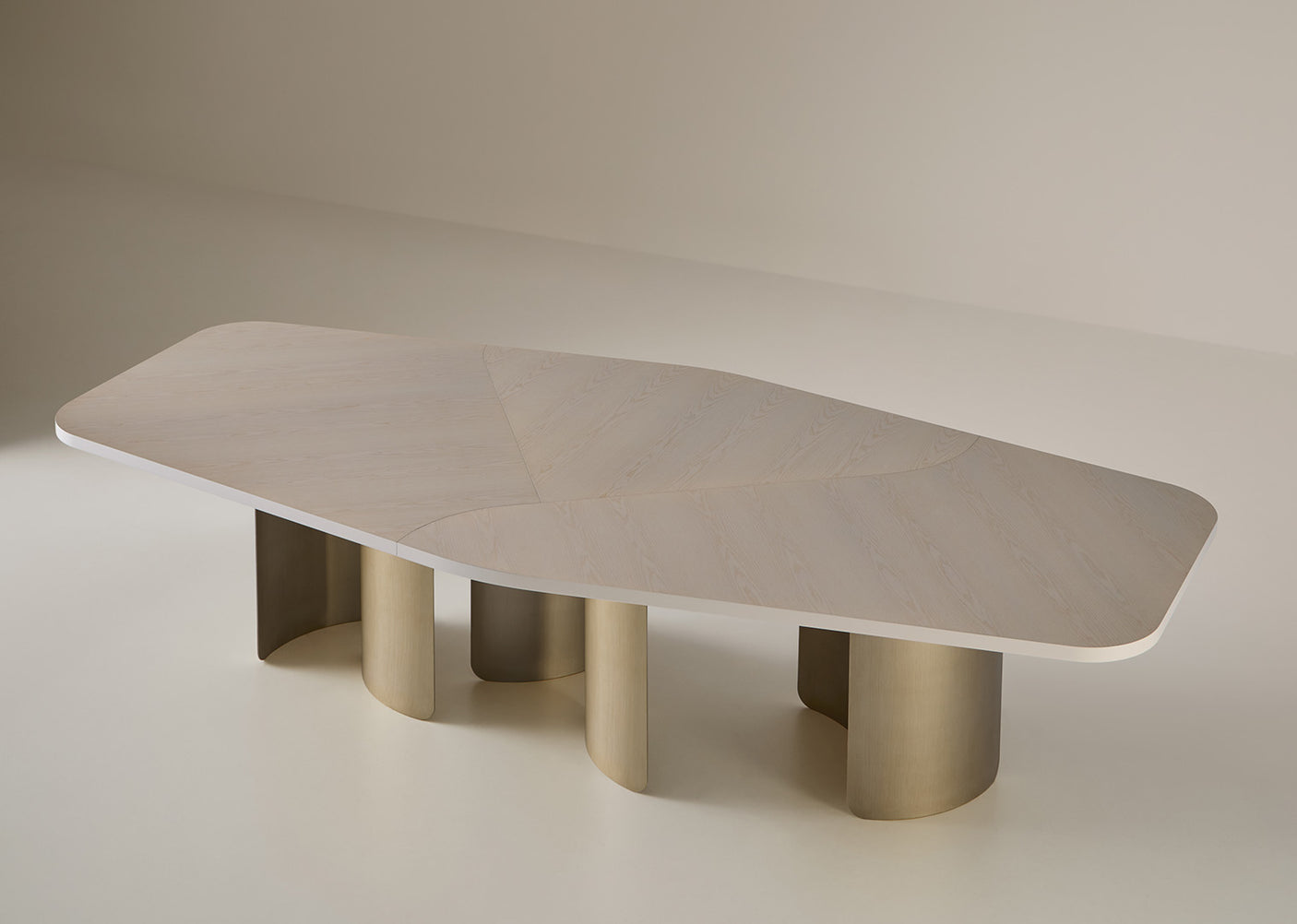 Onda Fresno Sculptural Dining Table - Ash Wood, Cocolea, , ,