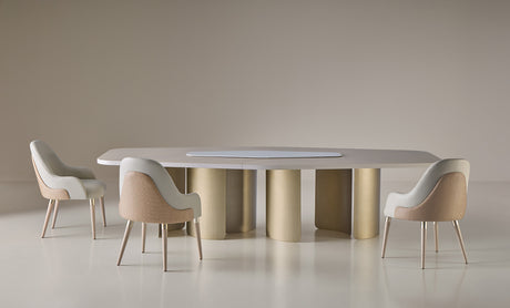 Onda Fresno Sculptural Dining Table - Ash Wood, Cocolea, , ,