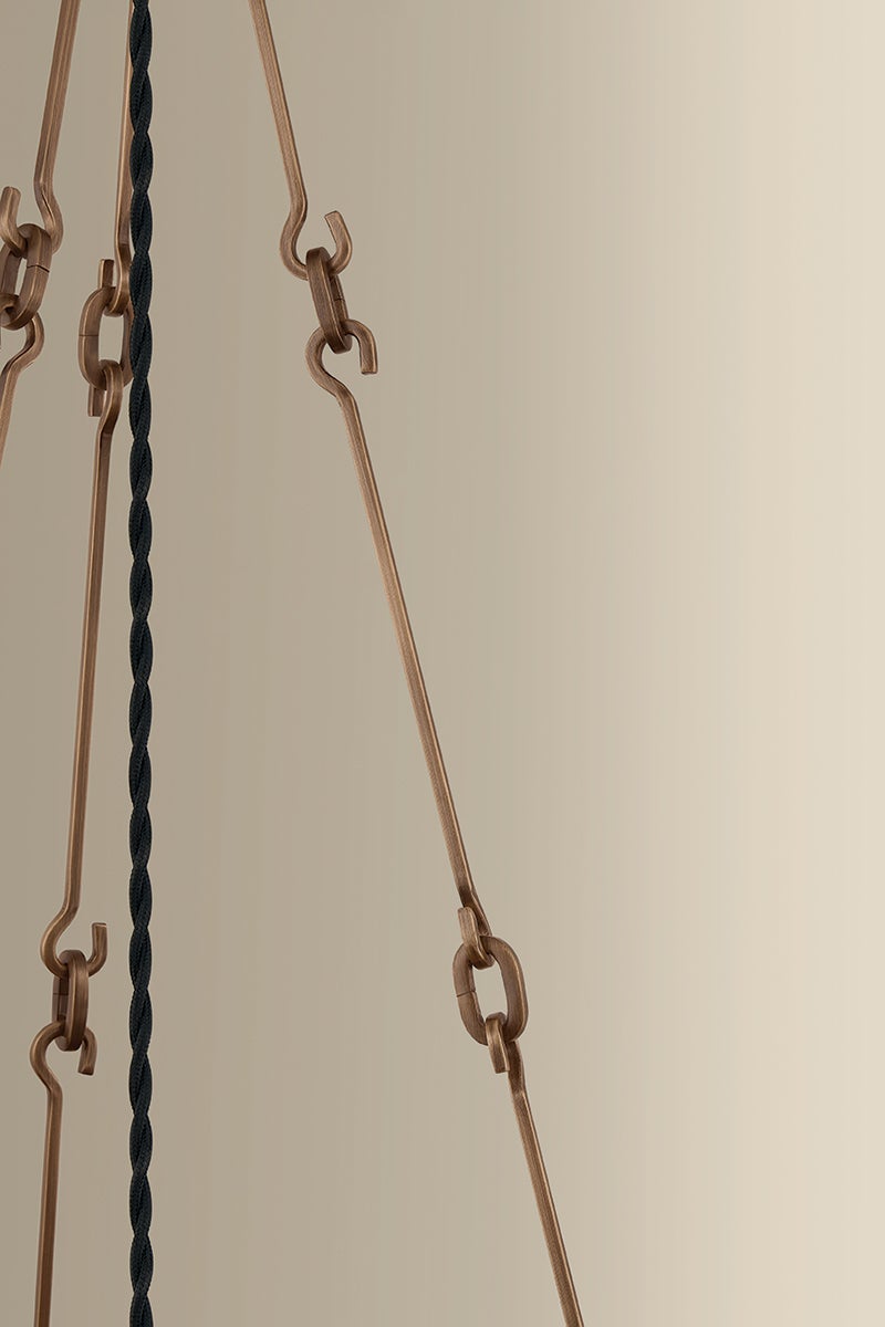 Anoka Pendant in Heritage Bronze – view 3