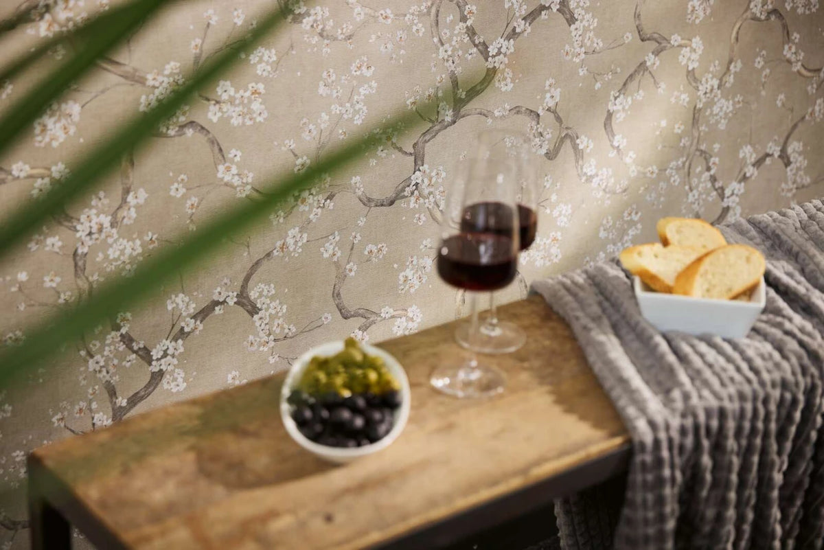Trailing Cherry Tree Wallpaper, Cocolea Natty & Polly, , ,