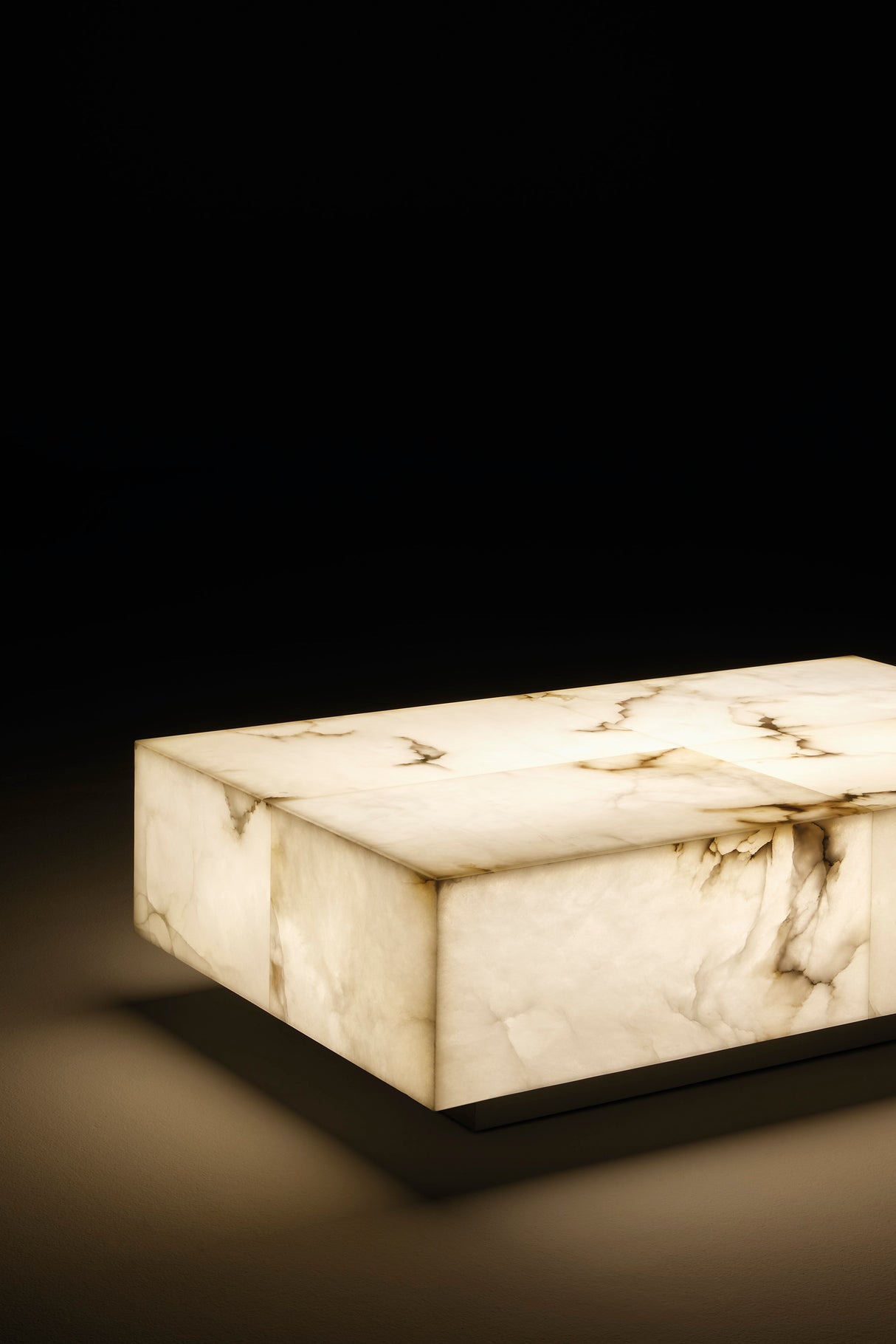 Yaiza Sculptural Natural Alabaster Coffee Table, Cocolea, , ,